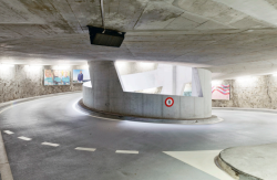Ausfahrtsrampe City Parking