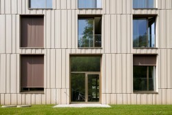 Ostfassade, Detailansicht Hauszugang Rückseite