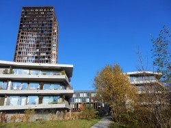 Ansicht Wohnüberbauung, Blick von Süden
